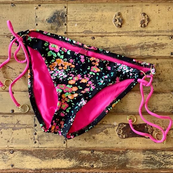 SOFIA BY VIX BIKINI SET FLORAL FLOWER GARDEN PATTERN BIKINI SET